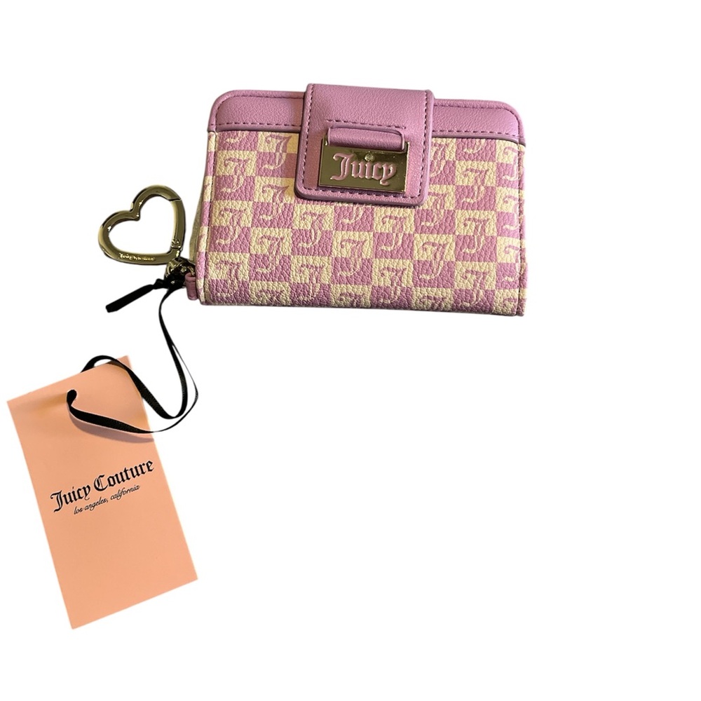 Juicy Couture Violet Tab Card Wallet - NWT